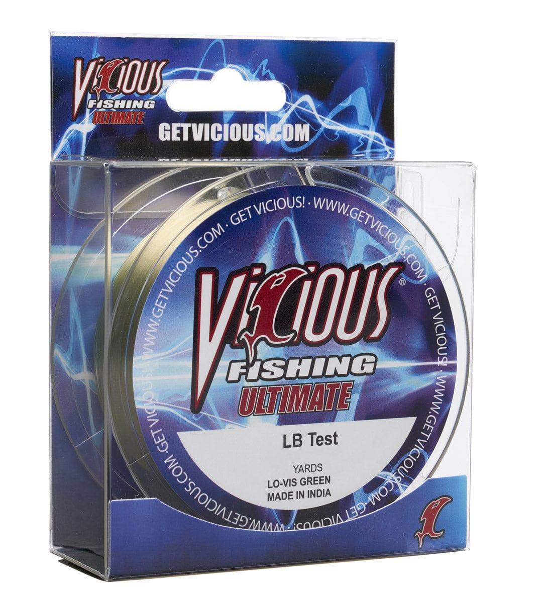 Mono Vicious Ultimate Lo-Vis Green Mono - 4 Lb Test Vicious Ultimate Lo-Vis Green Mono - 4 Lb Test