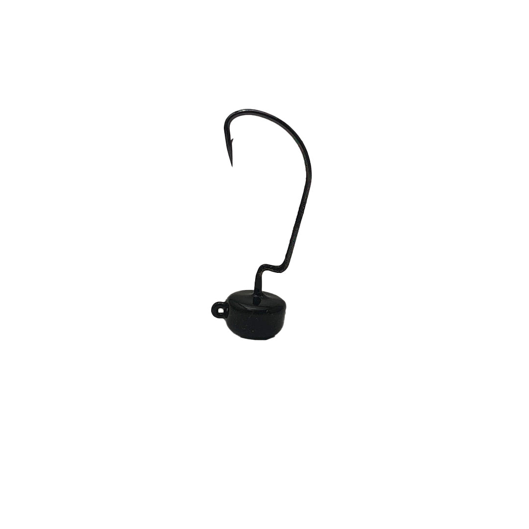 ned head Weedless Ned Heads 3/16 oz. / Black / 1/0 Weedless Ned Heads