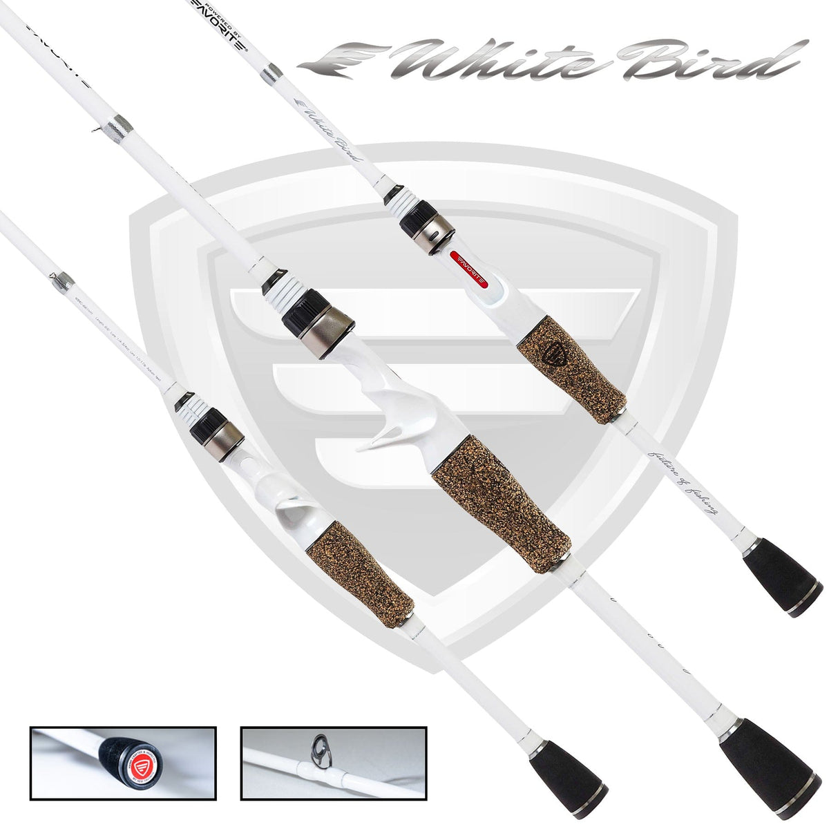 Casting Rod White Bird Casting Rod White Bird Casting Rod