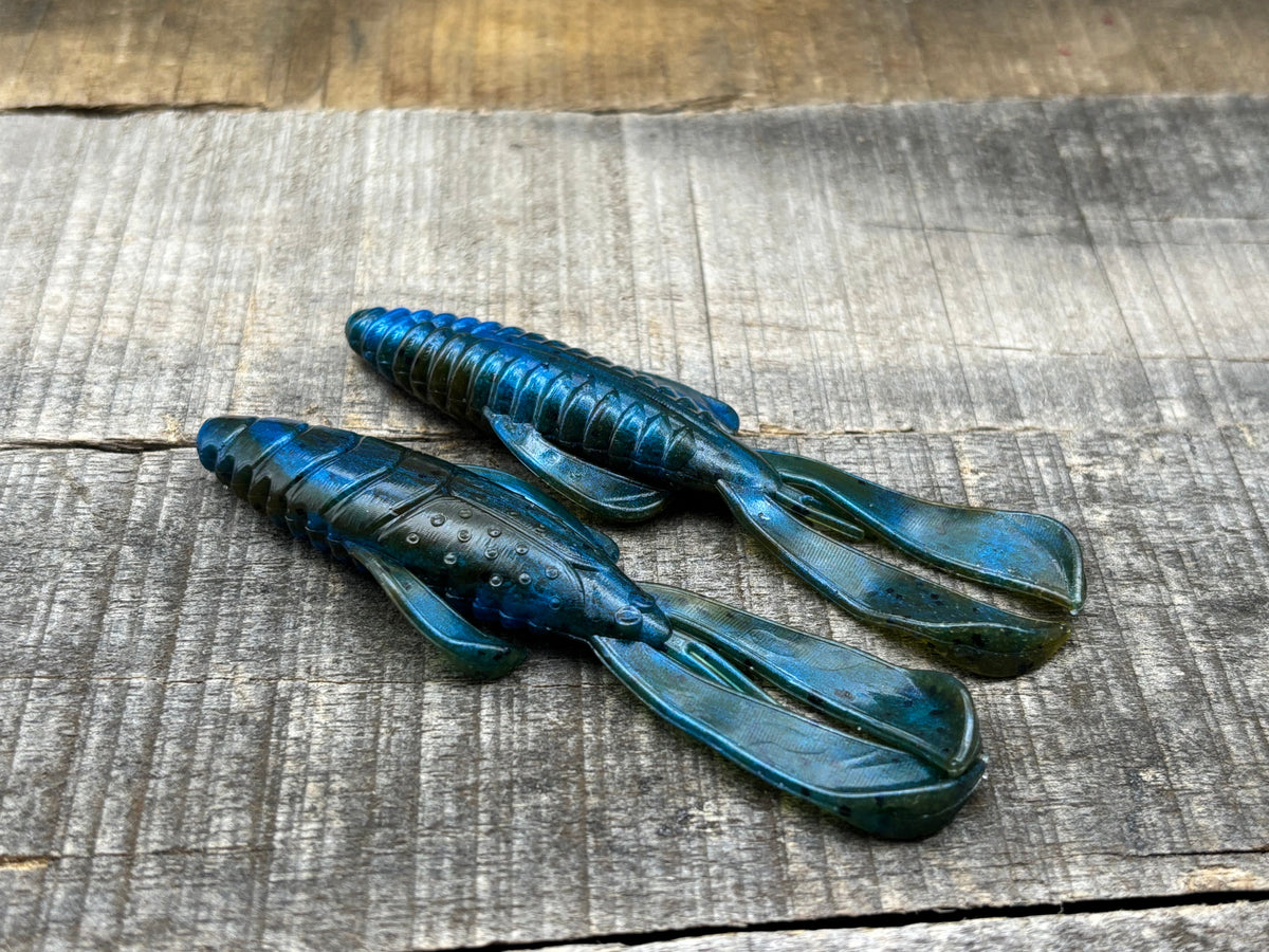 Soft Plastic Wild Bug Grn Pkn Blue Haze Wild Bug