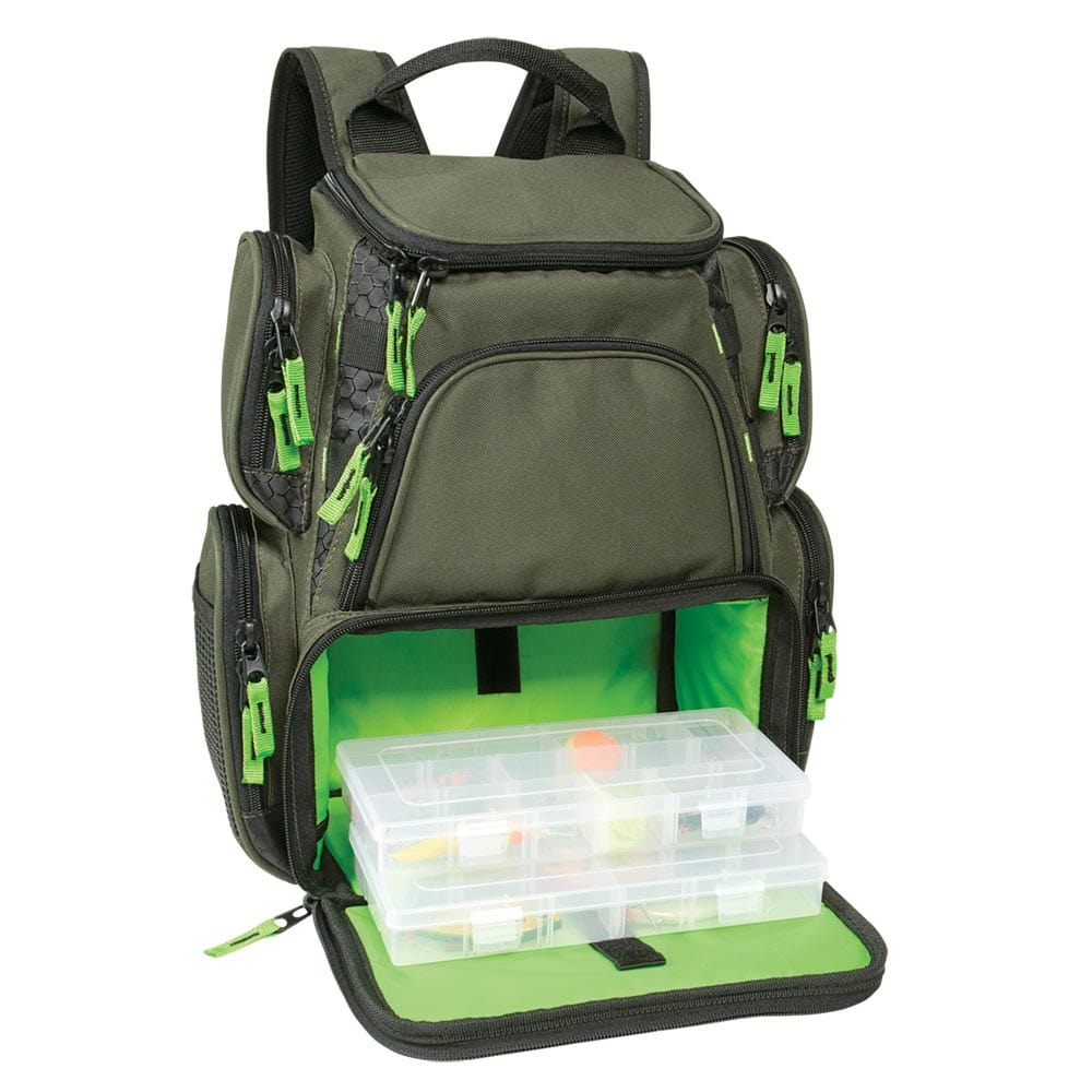 Outdoor Wild River Multi-Tackle Small Backpack w/2 Trays