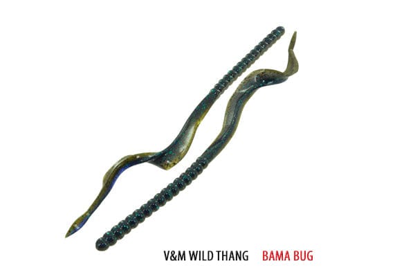 Soft Plastic Wild Thang Worm 8.5" / Bama Bug Wild Thang Worm