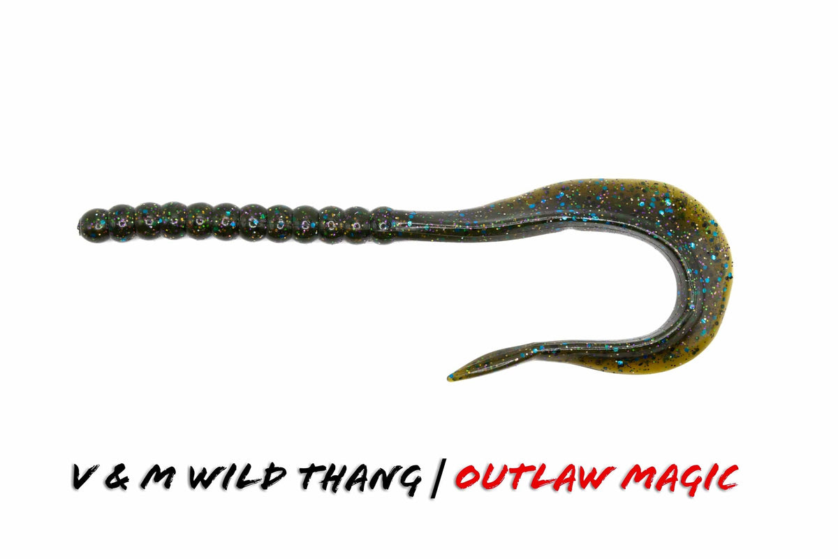 Soft Plastic Wild Thang Worm 8.5" / Outcast Magic Wild Thang Worm