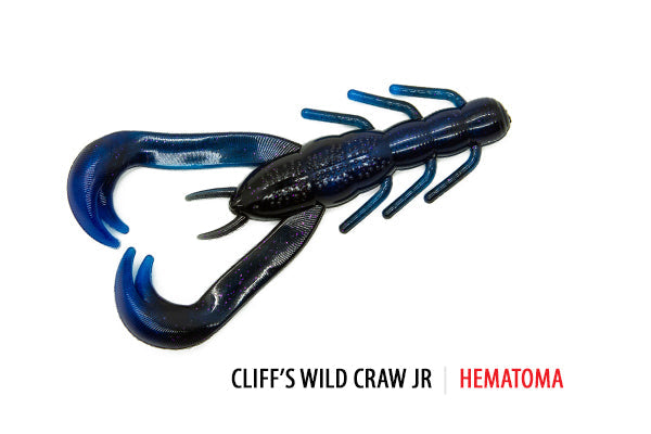 V & M Baits Cliff's Wild Craw - J-Claw Flipping Trailer