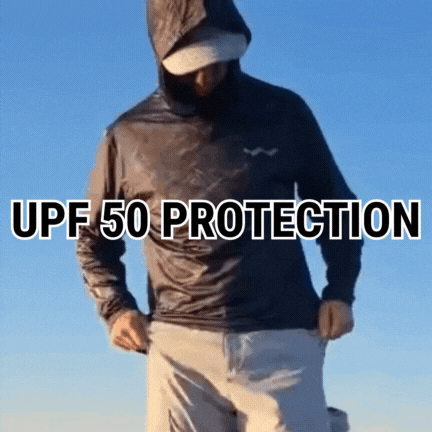 Fishing Shirt WindRider Atoll Hooded Fishing Shirt with Gaiter – UPF 50+ WindRider Atoll Hooded Fishing Shirt – Pescador Fishing Supply