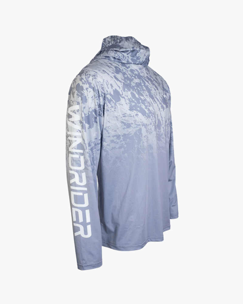 Fishing Shirt WindRider Hooded Helios Fishing Shirt with Gaiter WindRider Hooded Helios Fishing Shirt – Pescador Fishing Supply