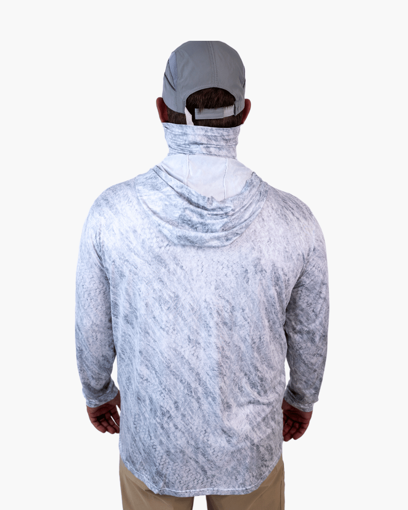 Fishing Shirt WindRider Hooded Helios Fishing Shirt with Gaiter WindRider Hooded Helios Fishing Shirt – Pescador Fishing Supply