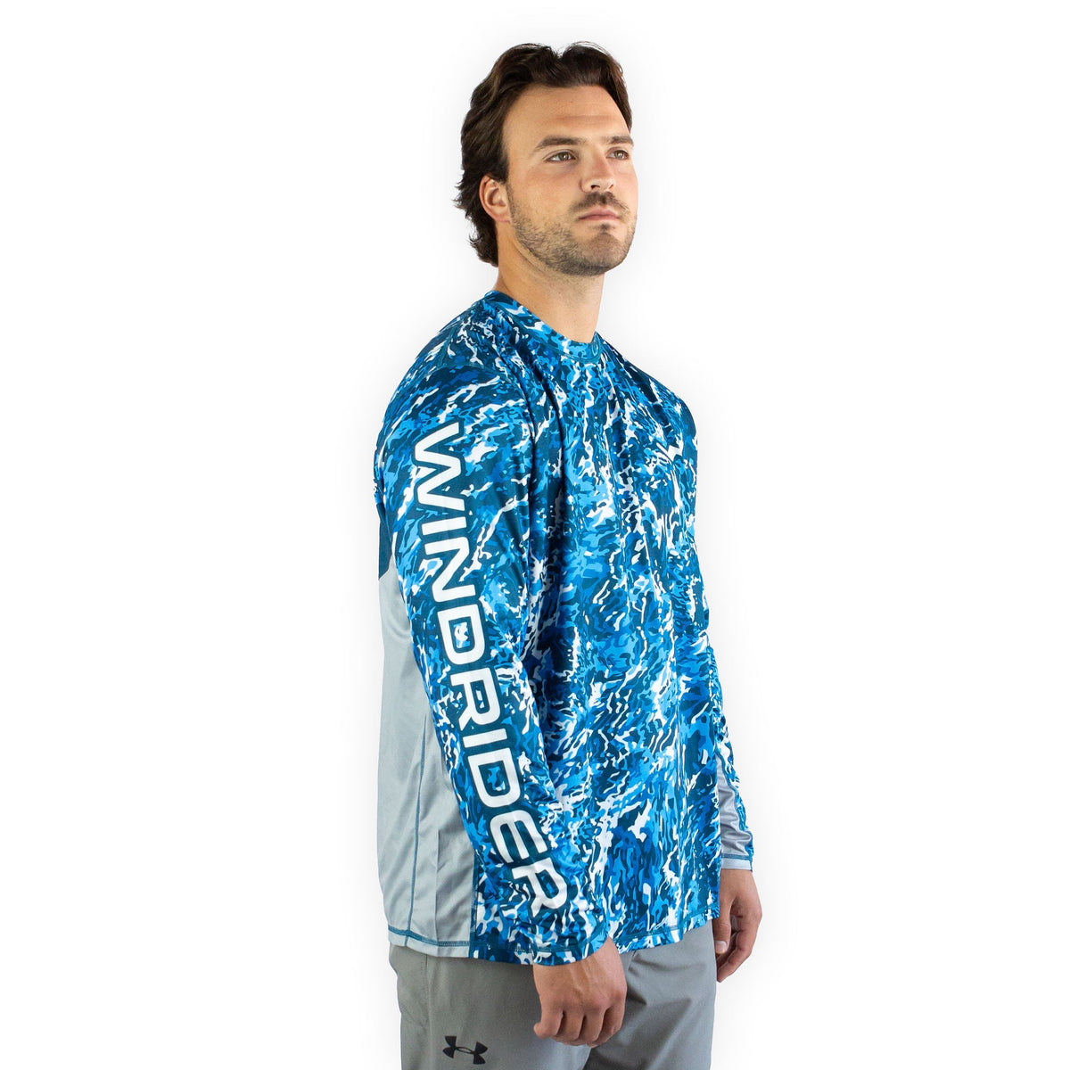 Fishing Shirt WindRider SOL Invictus Pro Fishing Shirt – UPF 50+ Sun Protection WindRider SOL Invictus Pro Fishing Shirt – Pescador Fishing Supply