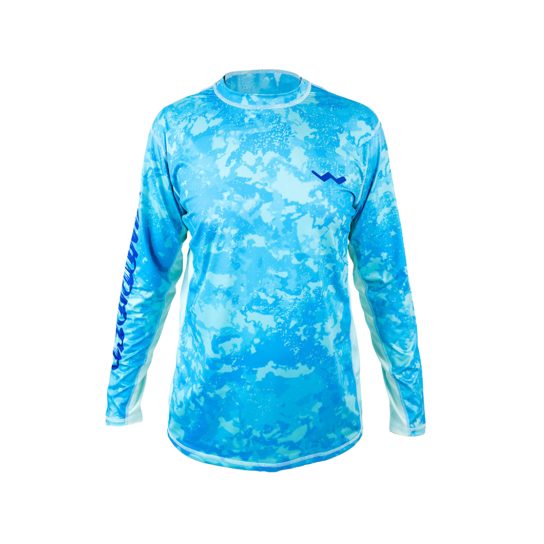 Fishing Shirt WindRider SOL Invictus Pro Fishing Shirt – UPF 50+ Sun Protection Caribbean Cove / S WindRider SOL Invictus Pro Fishing Shirt – Pescador Fishing Supply