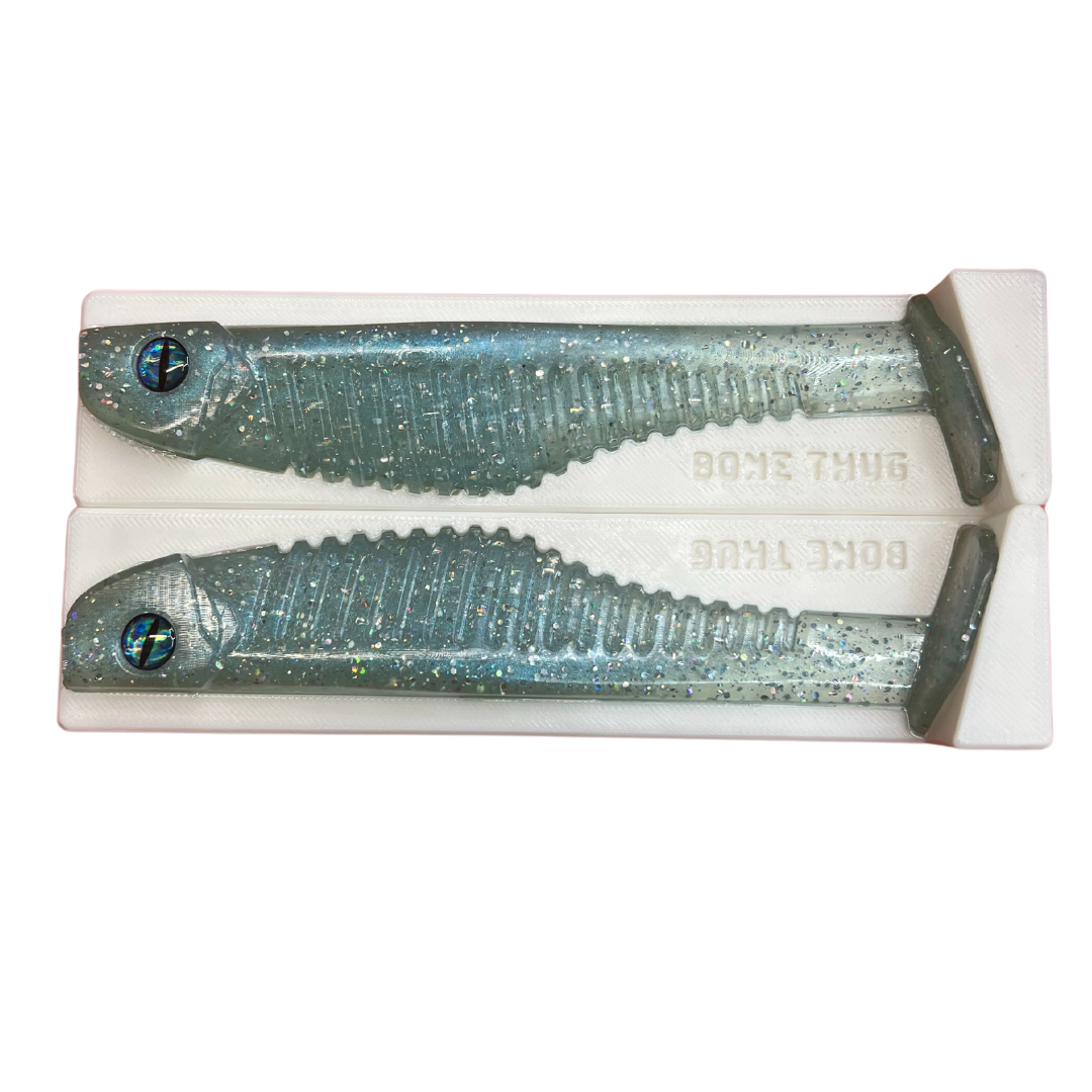 Soft Plastics WM Bayou Bone Thug 6.25″ Swimbait with Belly Hook Slot WM Bayou Bone Thug 6.25″ Swimbait – Pescador Fishing Supply