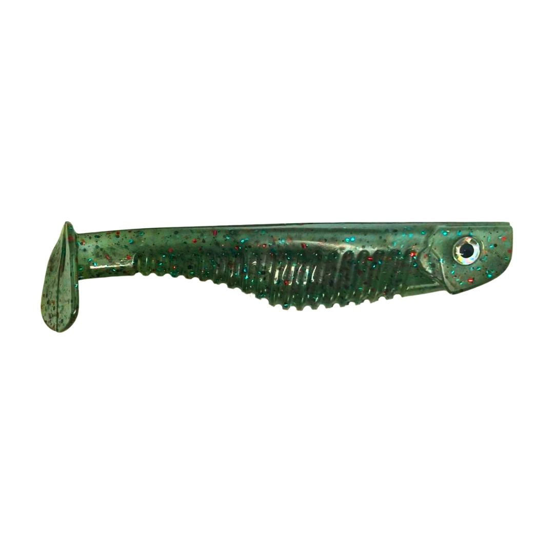 Soft Plastics WM Bayou Bone Thug 6.25″ Swimbait with Belly Hook Slot Holo Fish WM Bayou Bone Thug 6.25″ Swimbait – Pescador Fishing Supply