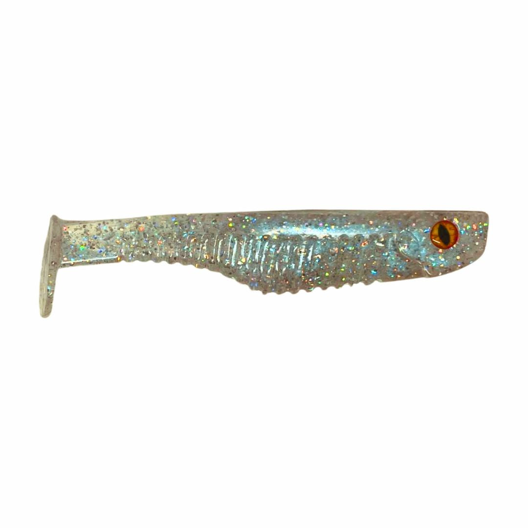 Soft Plastics WM Bayou Bone Thug 6.25″ Swimbait with Belly Hook Slot Holo Fish WM Bayou Bone Thug 6.25″ Swimbait – Pescador Fishing Supply