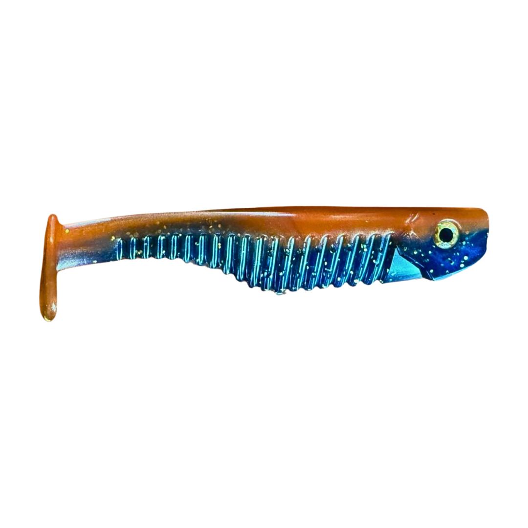 Soft Plastics WM Bayou Bone Thug 6.25″ Swimbait with Belly Hook Slot Los WM Bayou Bone Thug 6.25″ Swimbait – Pescador Fishing Supply