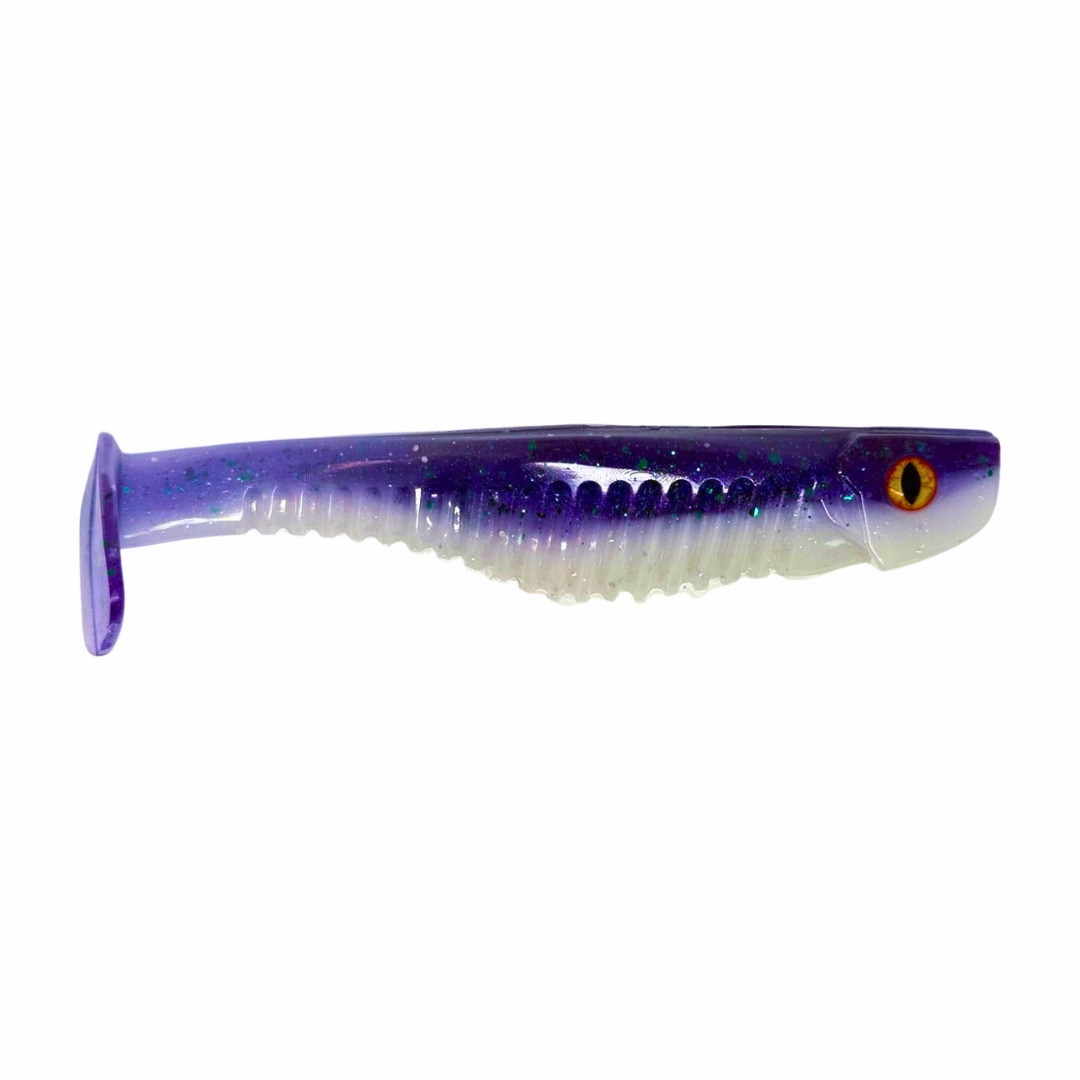 Soft Plastics WM Bayou Bone Thug 6.25″ Swimbait with Belly Hook Slot MaxOtack WM Bayou Bone Thug 6.25″ Swimbait – Pescador Fishing Supply