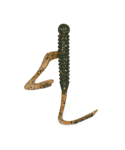 Soft Plastics WM Bayou Trick Fin 4.5″ Creature Worm – Rig Head Whip Tail Green Pumpkin WM Bayou Trick Fin 4.5″ Creature Worm – Pescador Fishing Supply