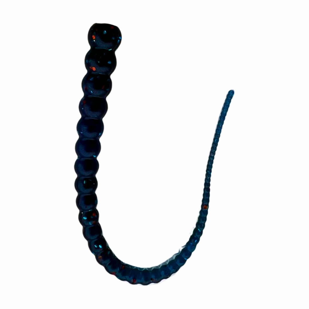 Soft Plastics WM Bayou Whip Worm 6.1″ Finesse Dropshot Worm Black and Blue WM Bayou Whip Worm 6.1″ Finesse Drop-Shot Worm – Pescador Fishing Supply