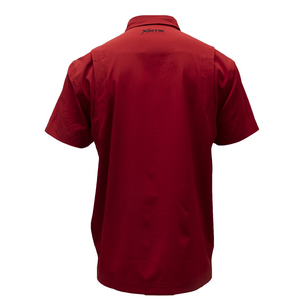 Fishing Shirt Xotic Camo & Fishing Gear Short Sleeve Solid Lifestyle Button Down w/ REPEL-X Xotic Camo & Fishing Gear Short Sleeve Solid Lifestyle Button Down w/ REPEL-X