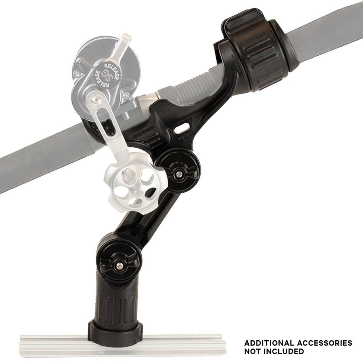 Kayak Accessories YakAttack Omega Pro™ Rod Holder with Track Mounted LockNLoad™ YakAttack Omega Pro™ Rod Holder with Track Mounted LockNLoad™