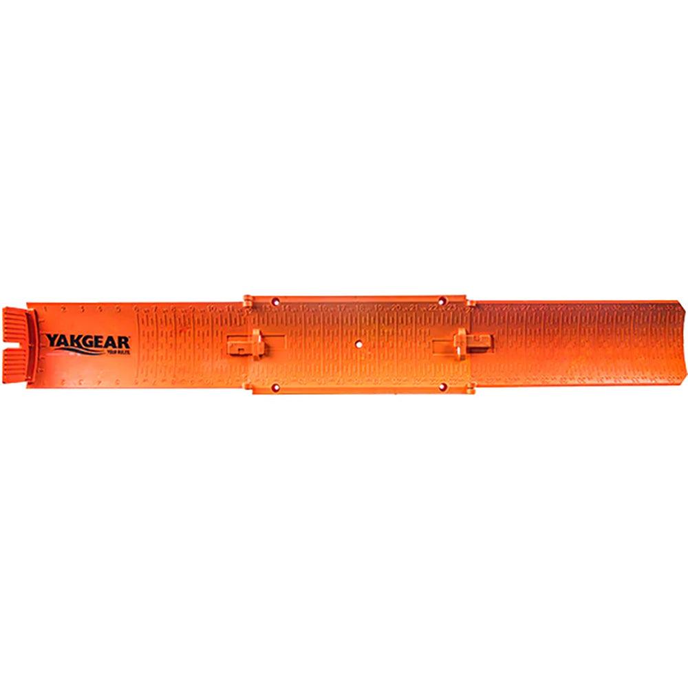 Bump Boards YakGear Fish Stik Folding Measuring Board – Orange Folding Floating Bump Board for Kayak Fishing – YakGear Fish Stik