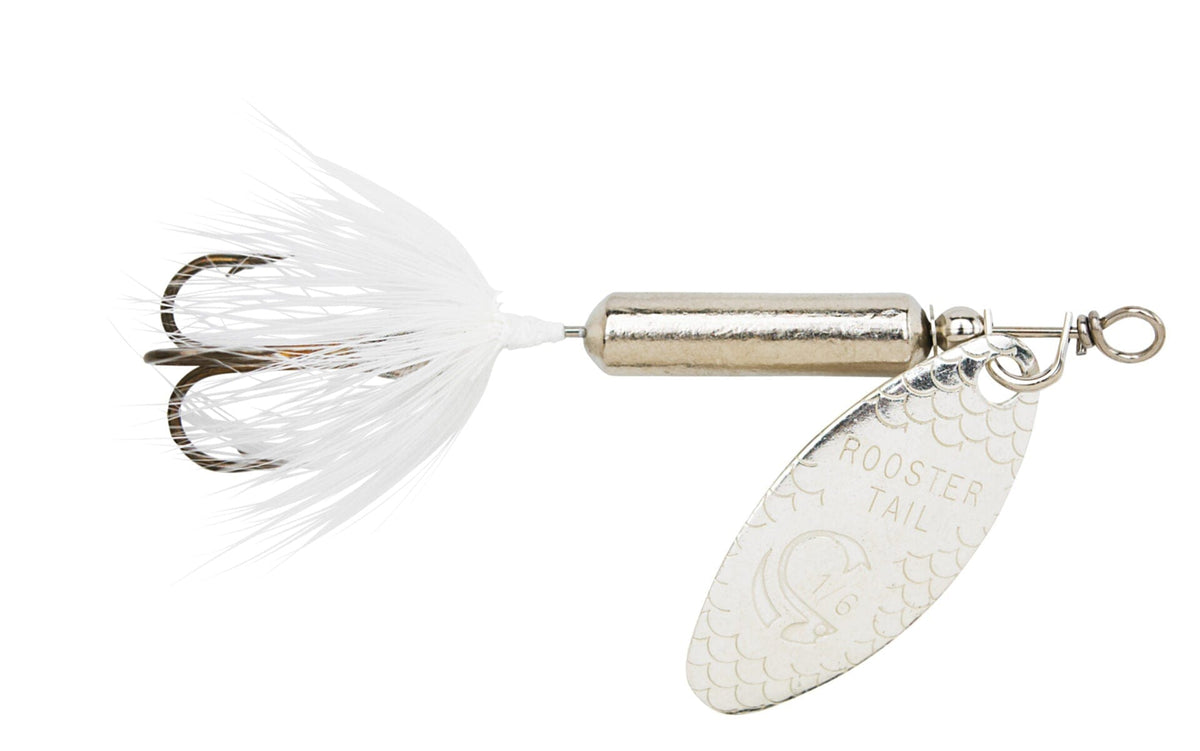 Baits Yakima Original Rooster Tail Chrome Whitetail / 1/2 oz. Yakima Original Rooster Tail | Pescador Fishing Supply