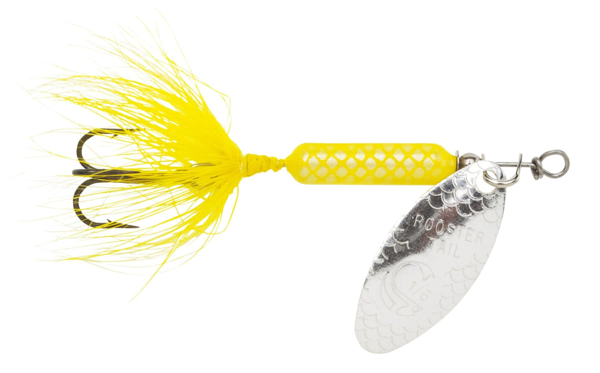 Baits Yakima Original Rooster Tail Yellow / 3/8 oz. Yakima Original Rooster Tail | Pescador Fishing Supply