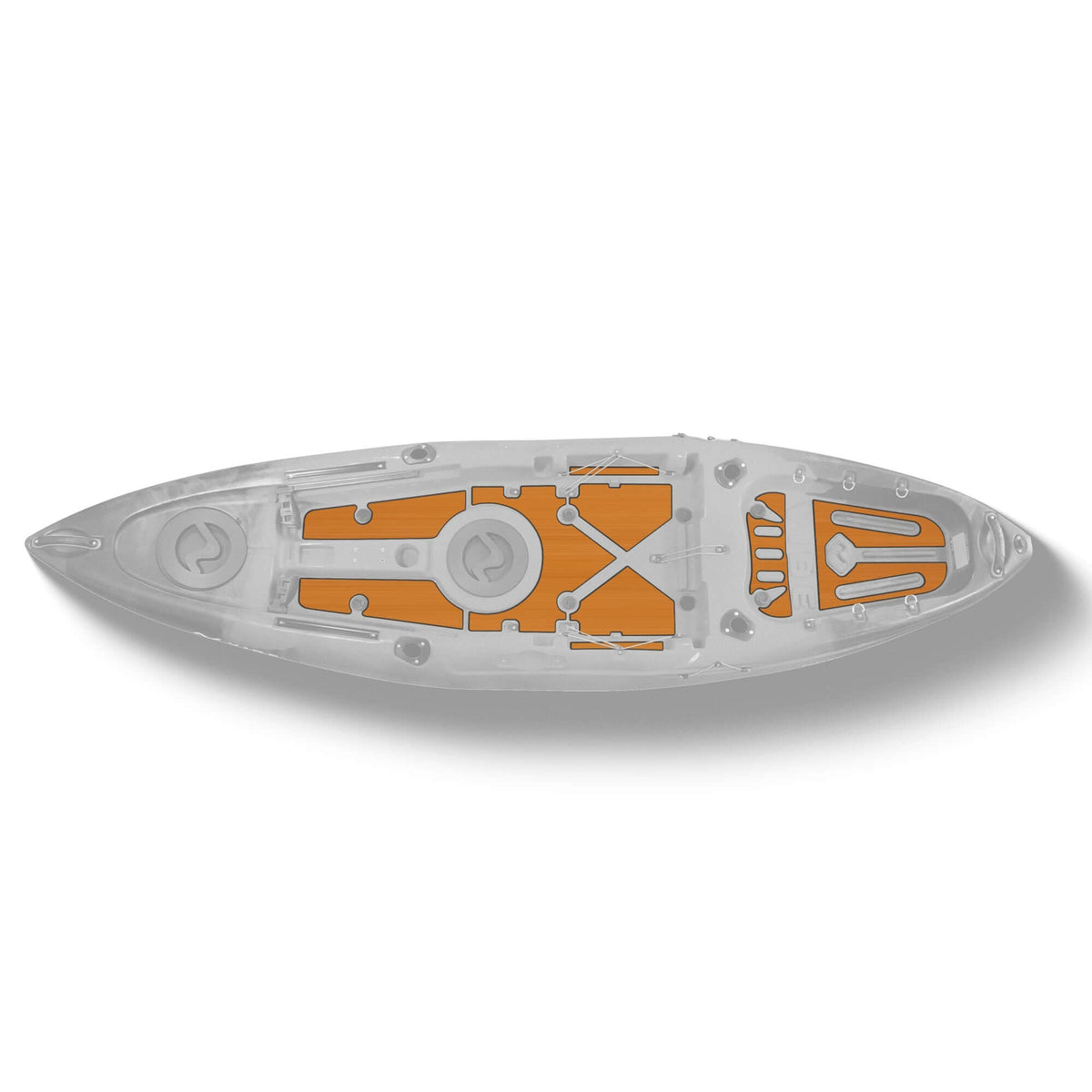 Vibe Yellowfin 100 Premium Deck Padding Kit