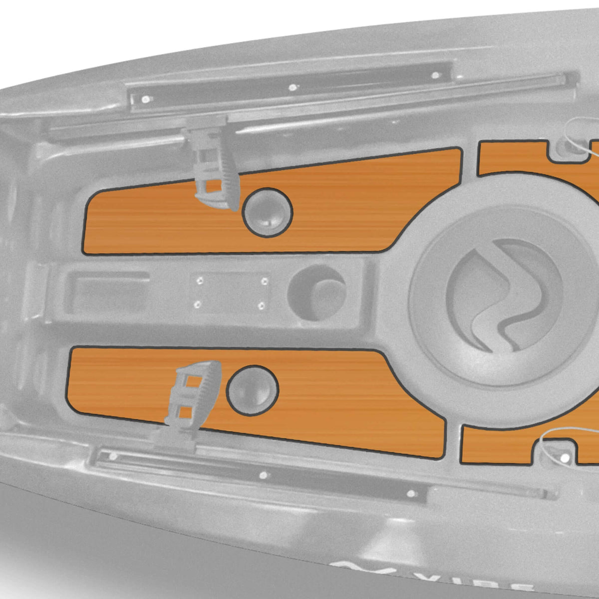 Vibe Yellowfin 130T Premium Deck Padding Kit