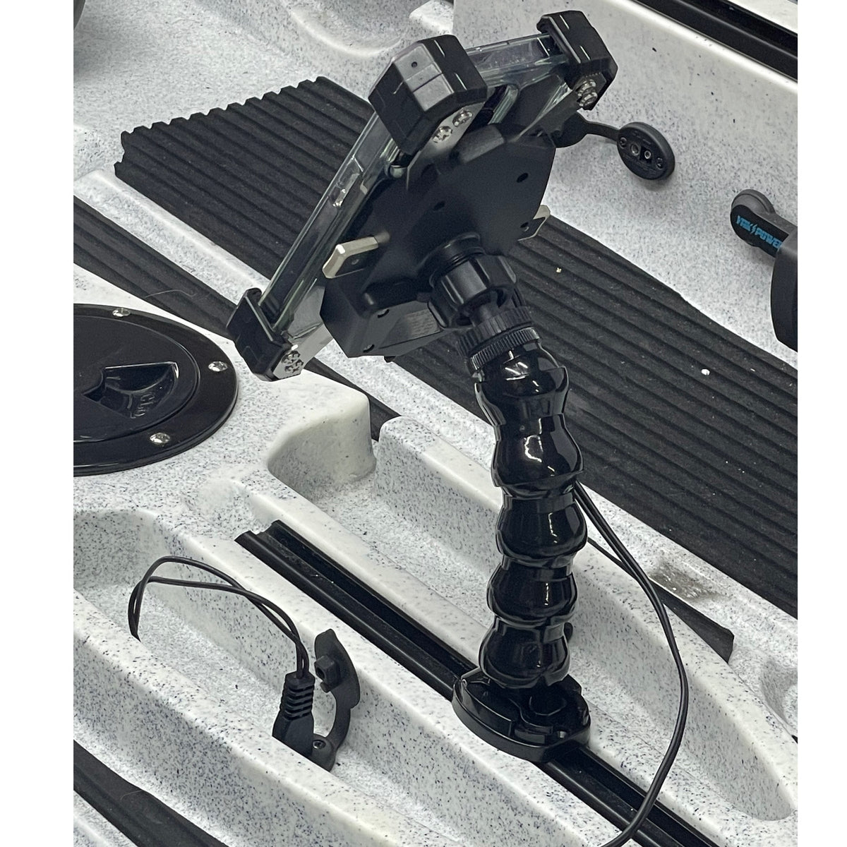 YP-MPWC 12 Volt Mobile Phone Wireless Fast Charger (15W) | One Hand Operation | 360 Degree Adjustable Gooseneck Action Mount YP-MPWC 12 Volt Mobile Phone Wireless Fast Charger (15W) | One Hand Operation | 360 Degree Adjustable Gooseneck Action Mount