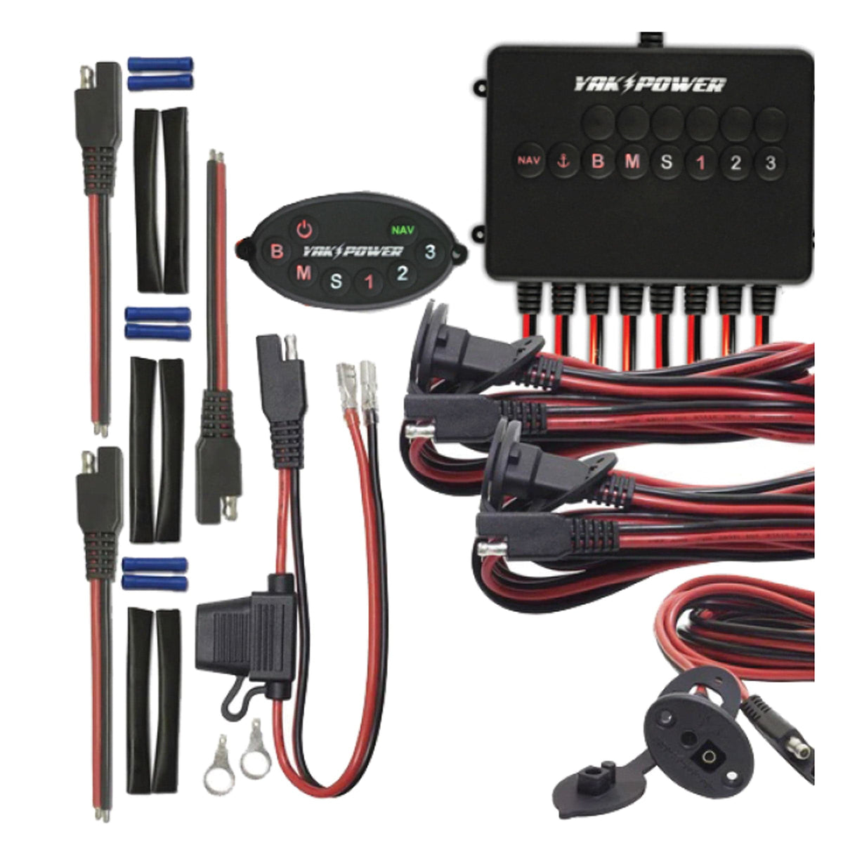 Electronics YP-RP8CS3 8 Circuit Wireless Complete System YP-RP8CS3 8 Circuit Wireless Complete System