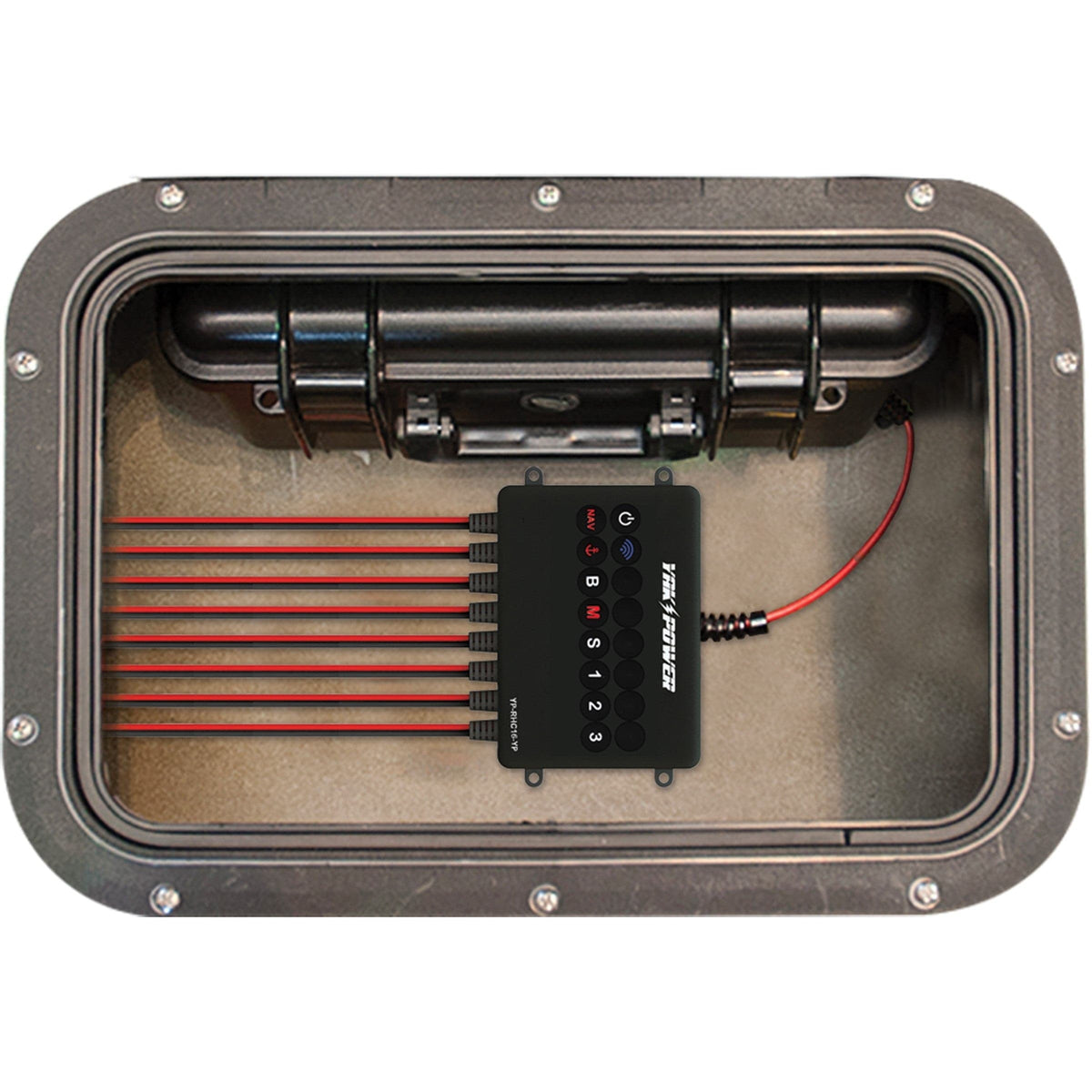 Electronics YP-RP8R 8 Circuit Bluetooth Enabled Switching System YP-RP8R 8 Circuit Bluetooth Enabled Switching System