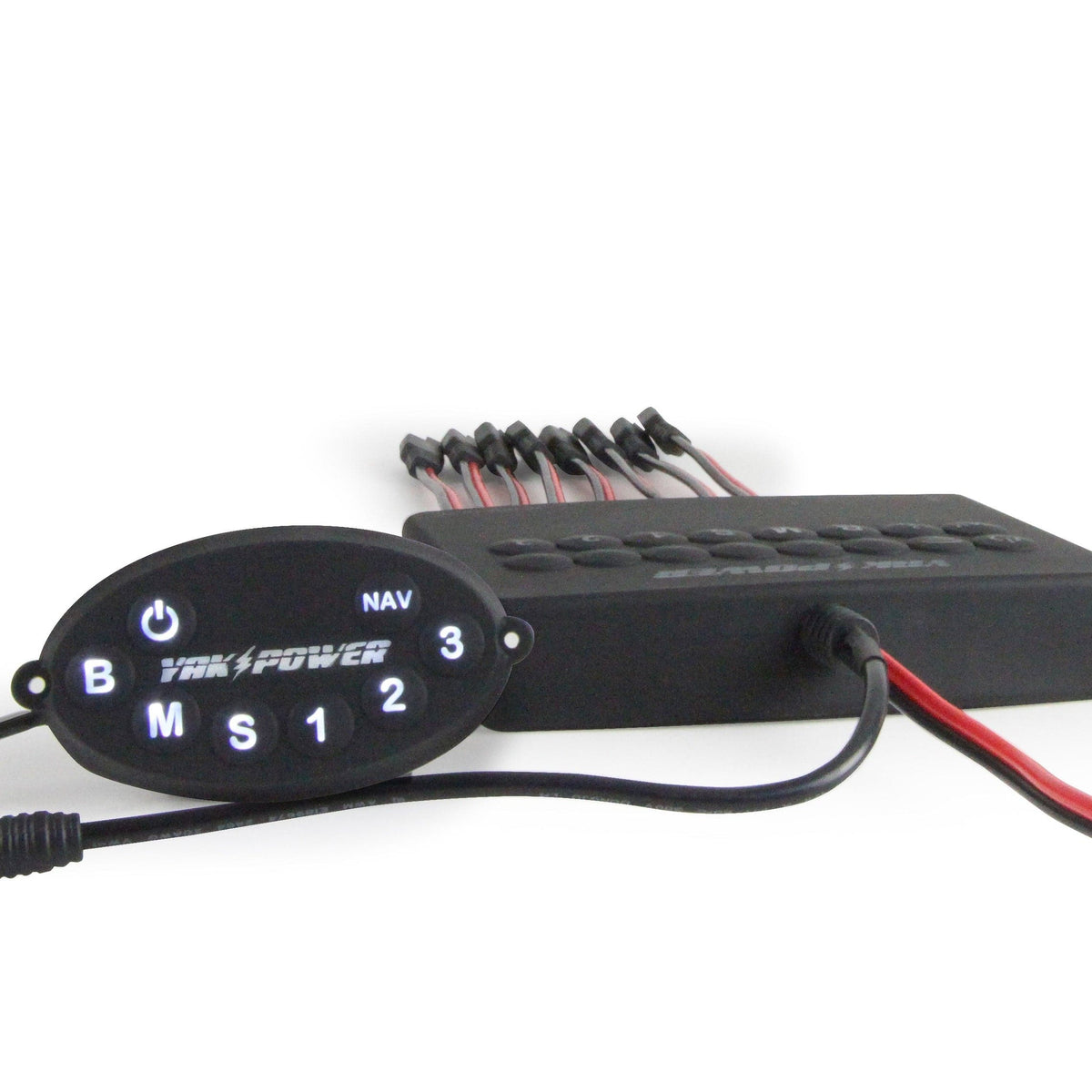 Electronics YP-RP8R 8 Circuit Bluetooth Enabled Switching System YP-RP8R 8 Circuit Bluetooth Enabled Switching System