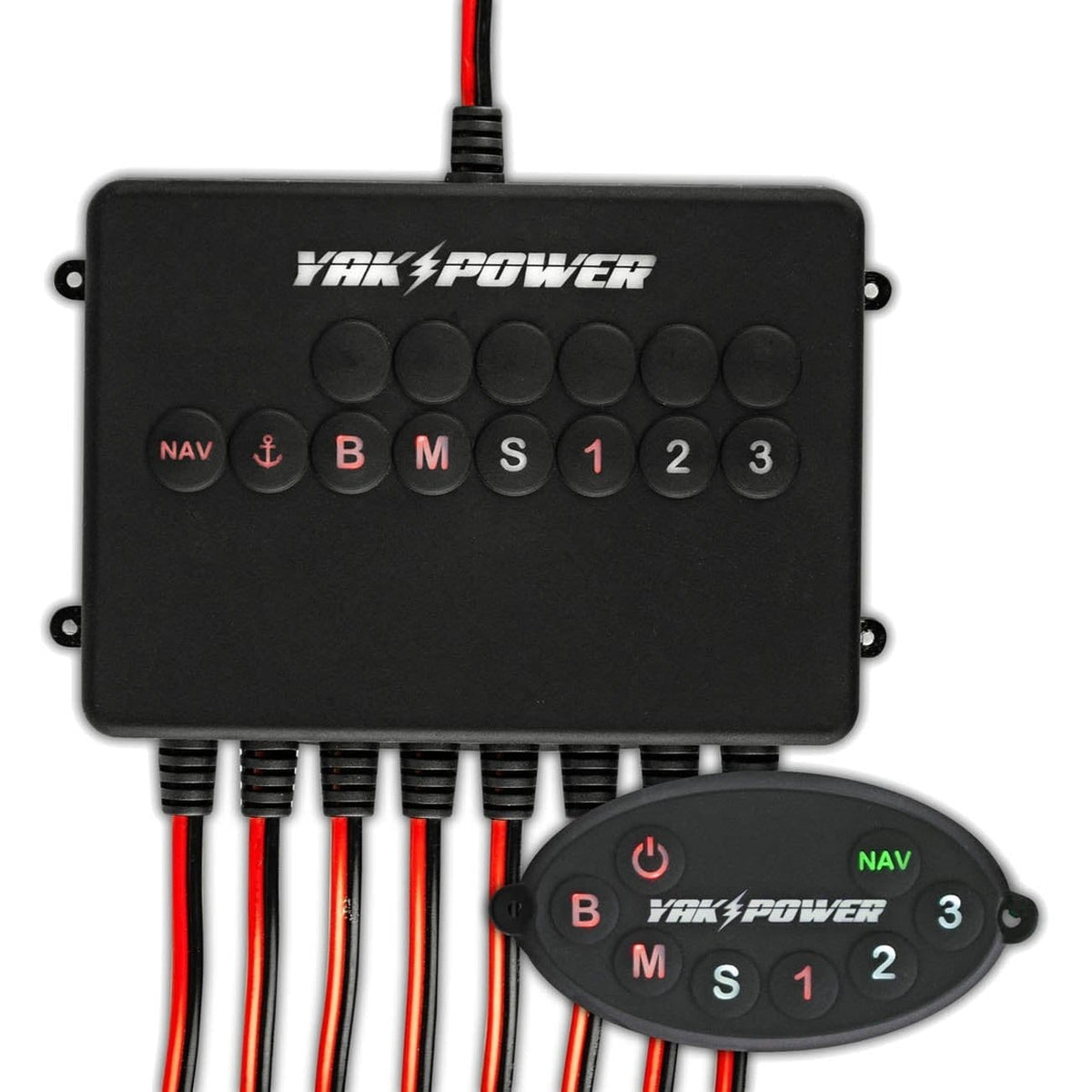 Electronics YP-RP8R 8 Circuit Bluetooth Enabled Switching System YP-RP8R 8 Circuit Bluetooth Enabled Switching System