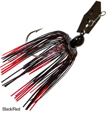 Baits Z-Man The Original Chatterbait Black Red / 3/8oz Z-Man The Original Chatterbait | Pescador Fishing Supply