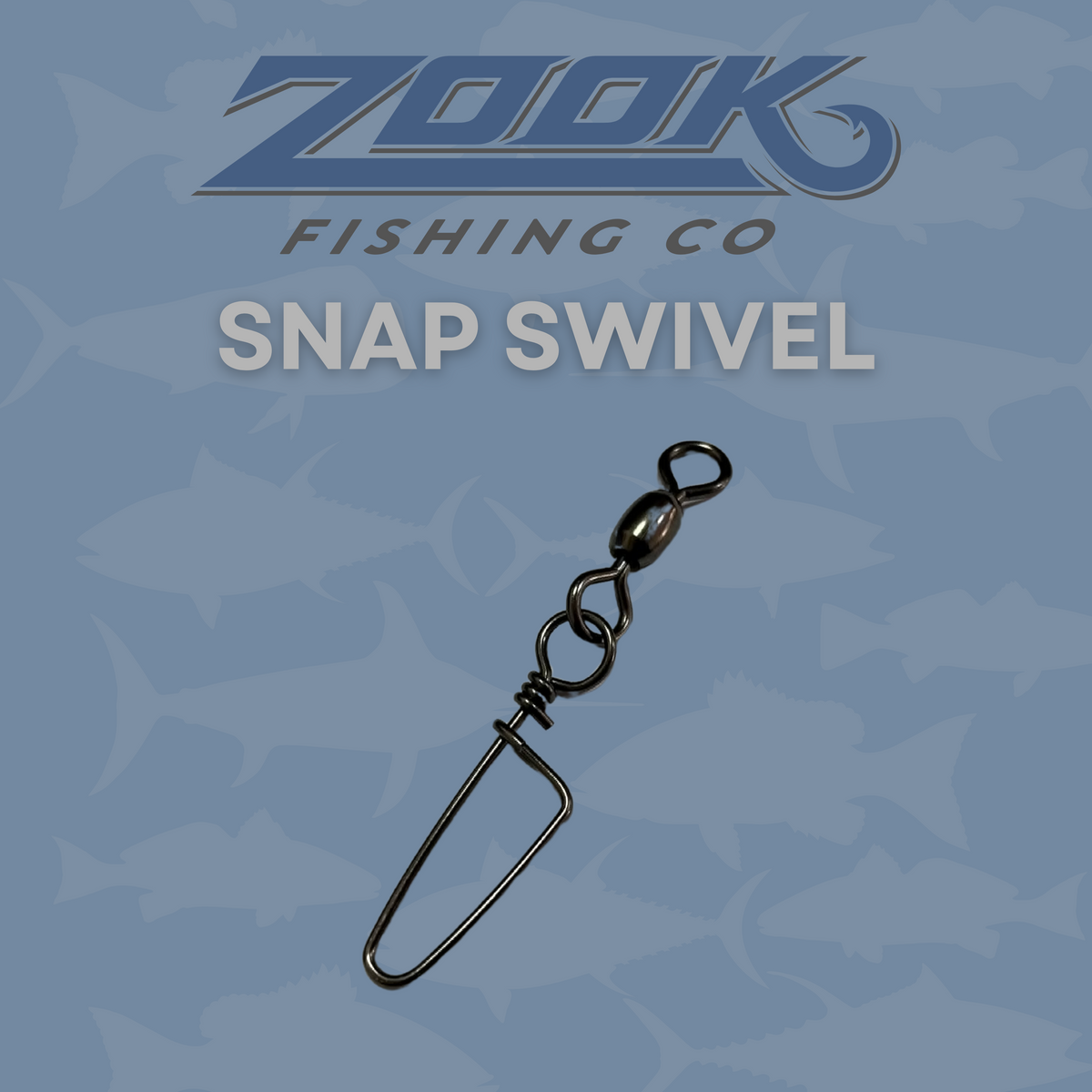 Swivels Zook Fishing Co. Snap Swivel Zook Fishing Co. Snap Swivel – Pescador Fishing Supply