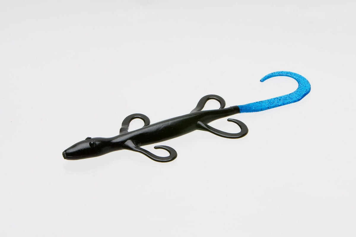 Baits Zoom 6&quot; Lizard Black Blue Tail Zoom 6&quot; Lizard | Pescador Fishing Supply