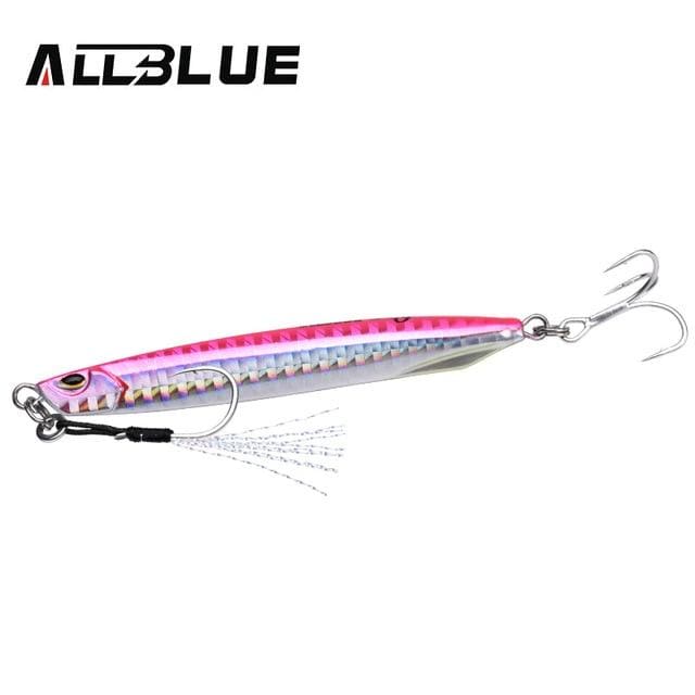Lures ALLBLUE DRAGER Super Slim SSZ Casting Jig Pink / 3/4oz Saltwater Fishing Tackle - Fishing Lures | Pescador Fishing Supply
