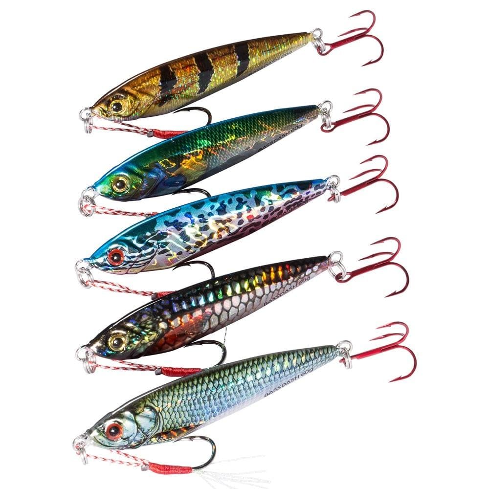 Lures Bassdash Shadow Jig Lures with VMC Hooks 2 Ounce Saltwater Fishing Jig Lures | Pescador Fishing Supply