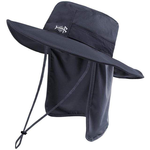 Accessories & Gear Bassdash UPF 50+ UV Protection Bucket Hat Dark Grey Fishing Hats | Pescador Fishing Supply