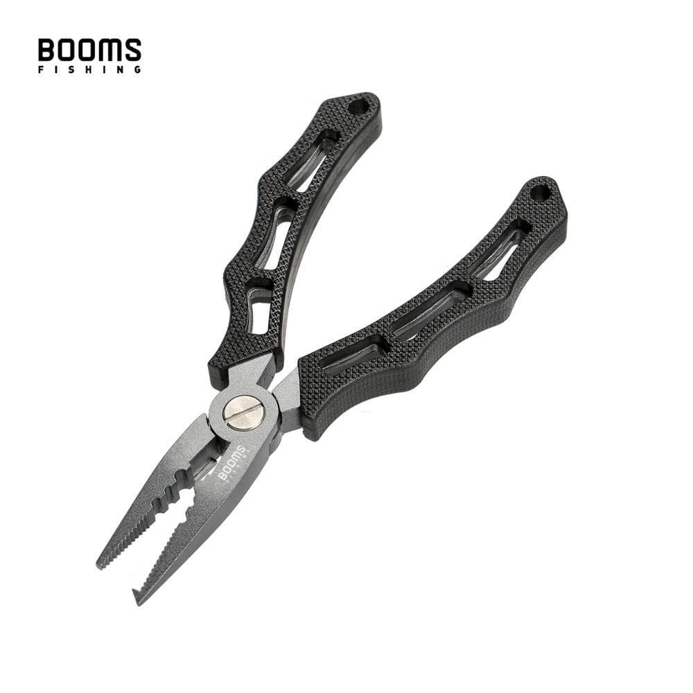 Accessories &amp; Gear Booms Fishing F07 Stainless Steel Fishing Pliers With Sheath / Lanyard Stainless Steel Fishing Pliers | Pescador Fishing Supply