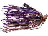 Lures Buckeye Flat Top Finesse Jig 3/8oz / Cinnamon Purple Buckeye Flat Top Finesse Jig | Pescador Fishing Supply