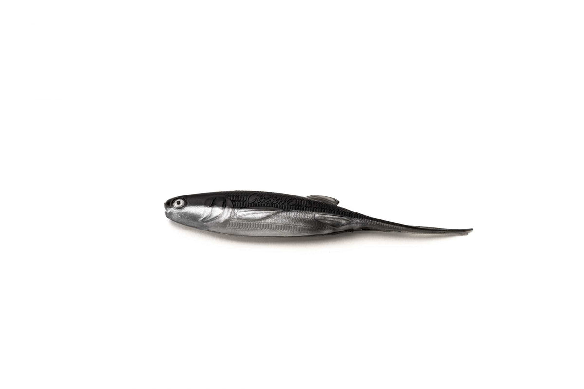 Lures Castaic Jerky J Swims 5&quot; Pearl Black Pearl Black Fishing Tackle - Bass Bait | Pescador Fishing Supply