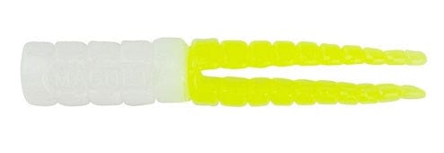 Baits Crappie Magnet 15pc. Body Pack White Chartreuse Crappie Magnet 15pc. Body Pack | Pescador Fishing Supply
