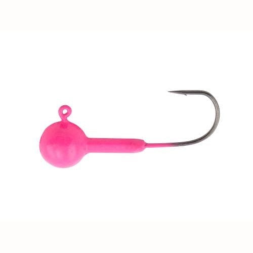 Line &amp; Tackle Crappie Magnet Double Cross Jig Heads 1/8 oz. / Pink Fishing Tackle - Crappie Fishing | Pescador Fishing Supply