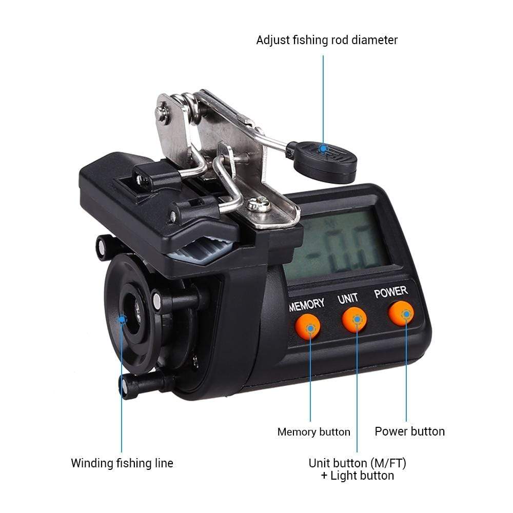 Accessories &amp; Gear Digital Fishing Line Counter Digital Fishing Line Counters | Pescador Fishing Supply