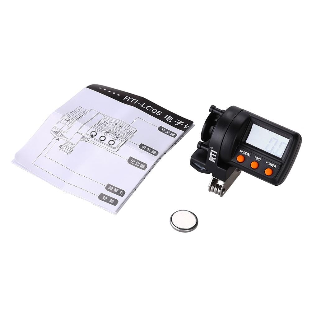 Fishing Line Meter Counter Right Depth Clip-on Fishing Line Counter,for Fishing  Rod Material ABS : : Sports & Outdoors