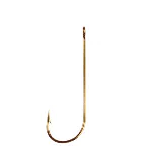 Terminal Eagle Claw Extra Light Aberdeen Hook Bronze 1/0 / 8 (1/0 2/0 Only) Fishing Tackle - Fish Hook | Pescador Fishing Supply