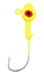 Lures Eagle Claw Saltwater Jig Head 10 Count 1/4 oz / Chartreuse Fishing Tackle - Saltwater Jig Heads | Pescador Fishing Supply