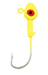 Lures Eagle Claw Saltwater Jig Head 10 Count 1/8 oz / Chartreuse Fishing Tackle - Saltwater Jig Heads | Pescador Fishing Supply