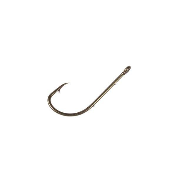 Eagle Claw Aberdeen Light Wire Non-Offset Fishing Hook, Gold