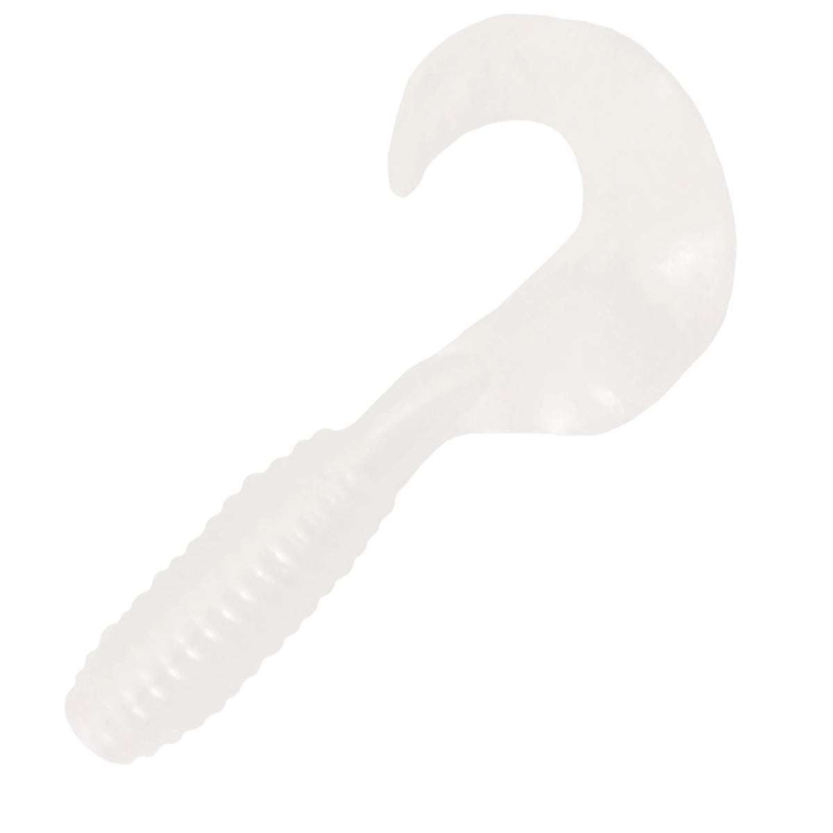 Lures Kalin&#39;s Lunker Grubs 5&quot; - 10 Pack White Kalin&#39;s Lunker Grubs - Pescador Fishing Supply